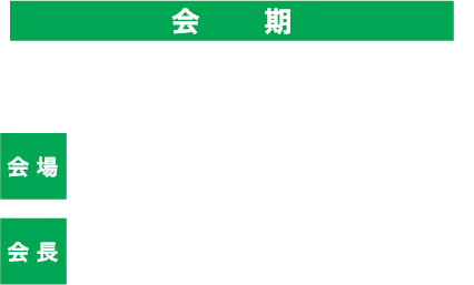 会期：2019年9/26（木）27（金）28（土）、会場：東北大学（星陵オーディトリアム／民陵会館）、会長：下川 宏：（東北大学病院臨床研究推進センター　センター長）