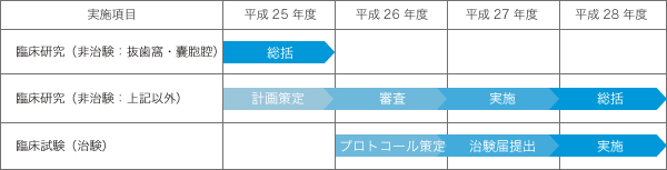 研究の実施計画